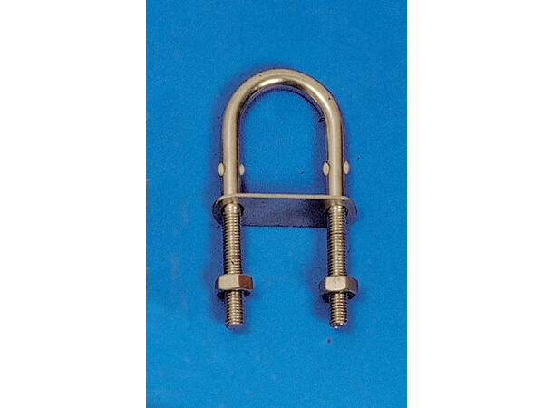 CAL Slepekrok - U-bolt Rustfri - 80x8 mm 